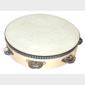 Trommus | Tamburin med skind - �20 cm.