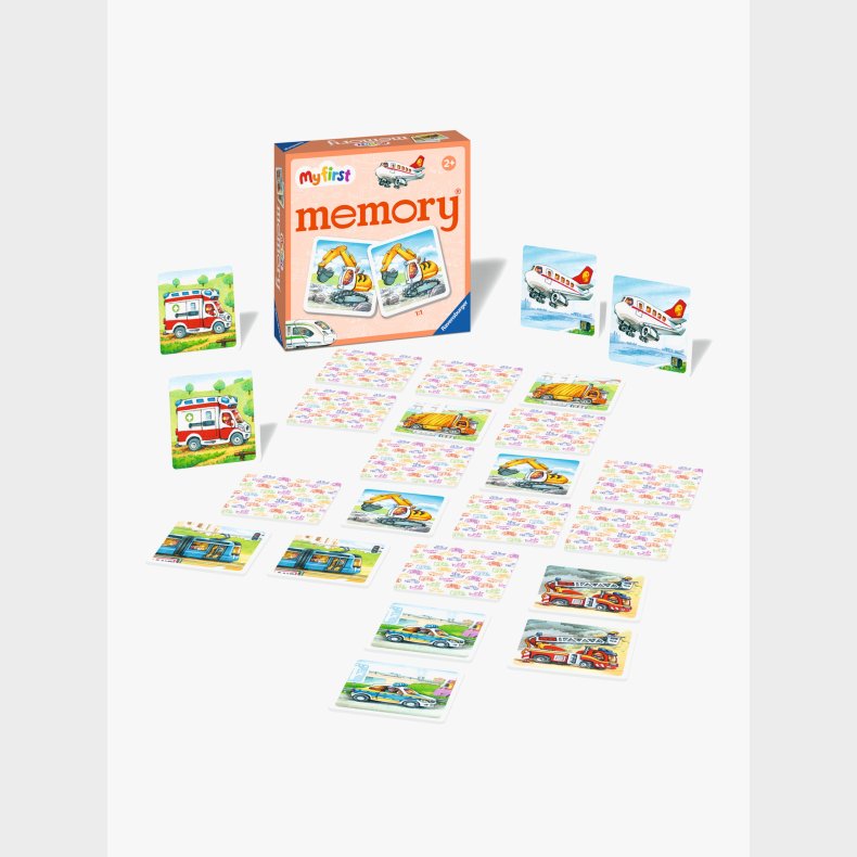 Ravensburger My First Memory K�ret�jer &  Maskiner