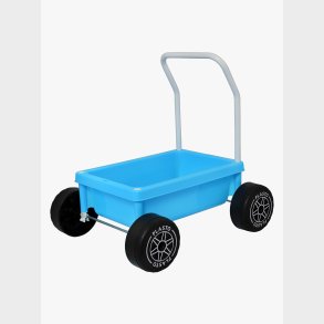 Plasto G�vogn med Lydsvag Hjul, Turkis