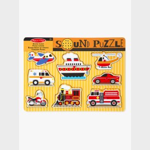 Melissa &  Doug Puslespil m. Lyd K�ret�jer