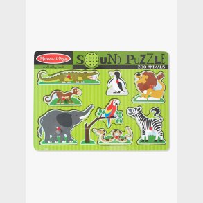 Melissa &  Doug Puslespil m. Lyd Zoodyr