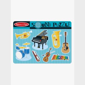 Melissa &  Doug Puslespil m. Lyd Instrument