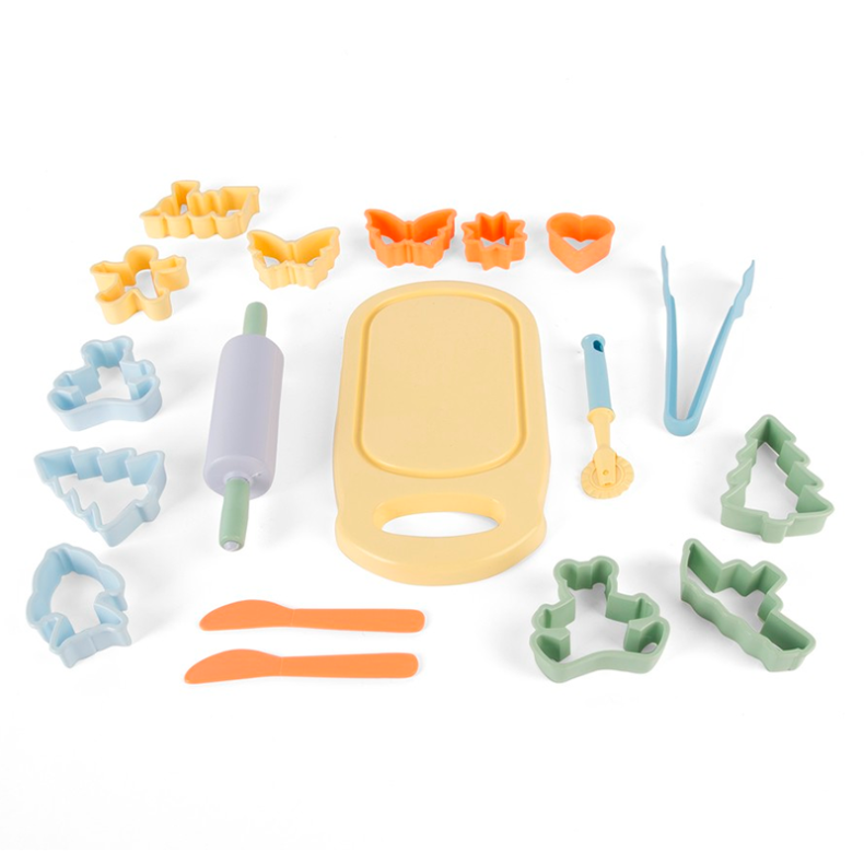 Dantoy | Modelleringsvrktj og udstiksforme, 18 stk