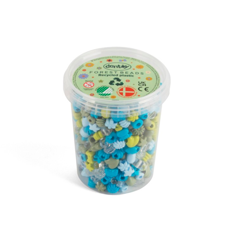 Dantoy | Plastperler - Forest, 520 stk