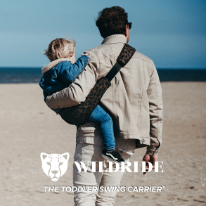 Bresele, Brown Leopard - Wildride Toddler Carrier