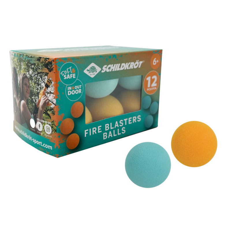 Schildkrt | Fire Blasters tilbehr - Bolde, 12 stk