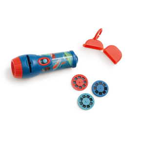 Scratch | Lommelygte med dias - Rejs med en tur i rummet