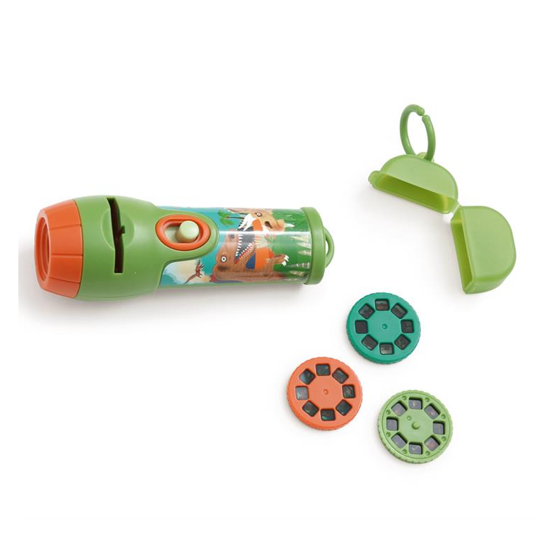 Scratch | Lommelygte med dias - Sig goddag til en dinosaur