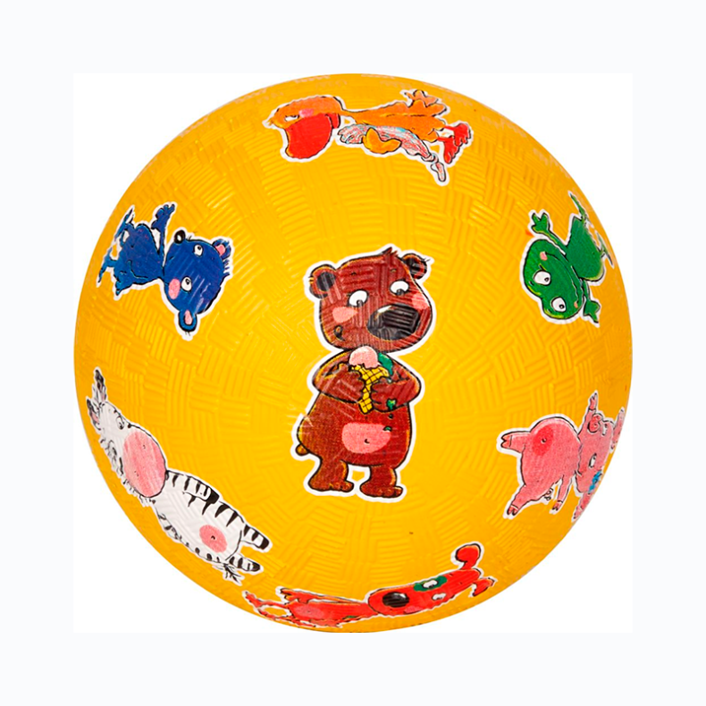 Bold af naturgummi - 7 sde venner, 13 cm