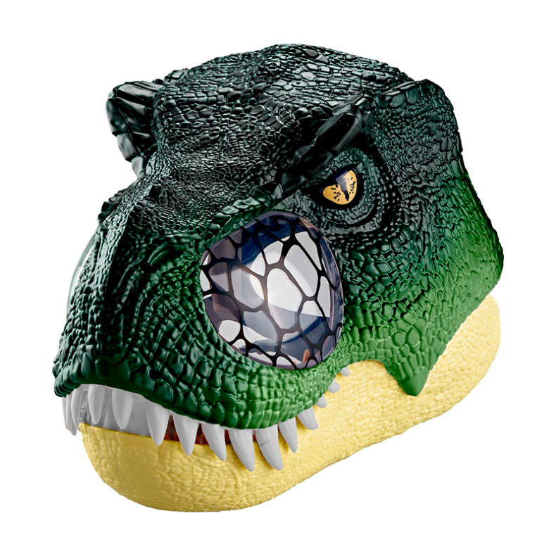 T-rex maske med lys og lyd