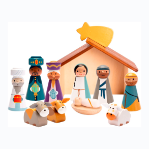 Krybbespil (fra 18 mdr.), 11 dele