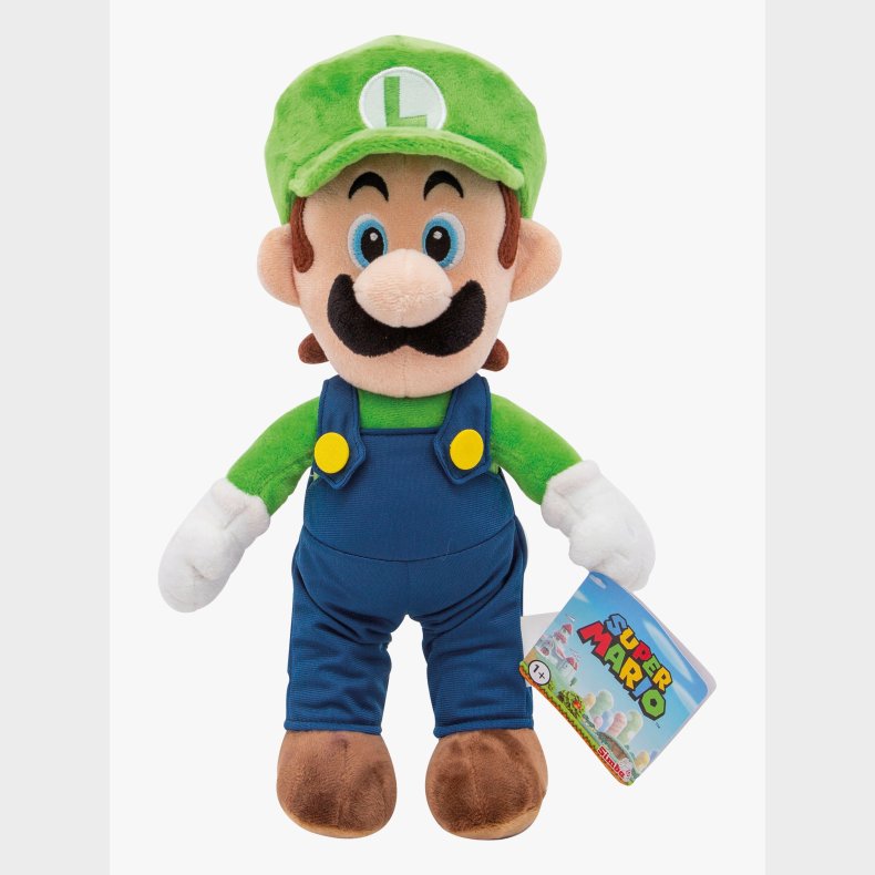 Nintento Luigi Plysfigur 30 cm