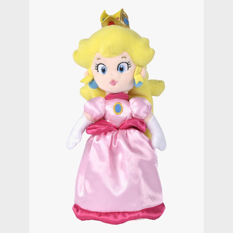 Super Mario Bamse Peach 27 cm