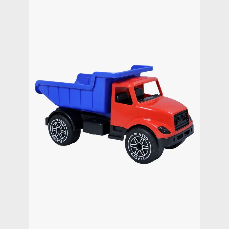 Plasto Stor Lastbil m. Stille Hjul