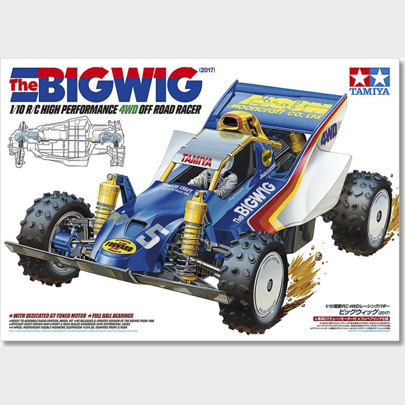 1/10 Rc The Bigwig (2017) Limited Edition - 47330 - Tamiya