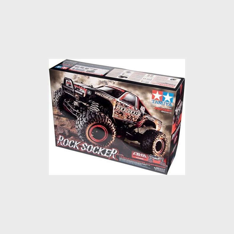Tamiya - Rock Socker Cr-01 - R/c Truck Bygges�t - 1:10 - 58592