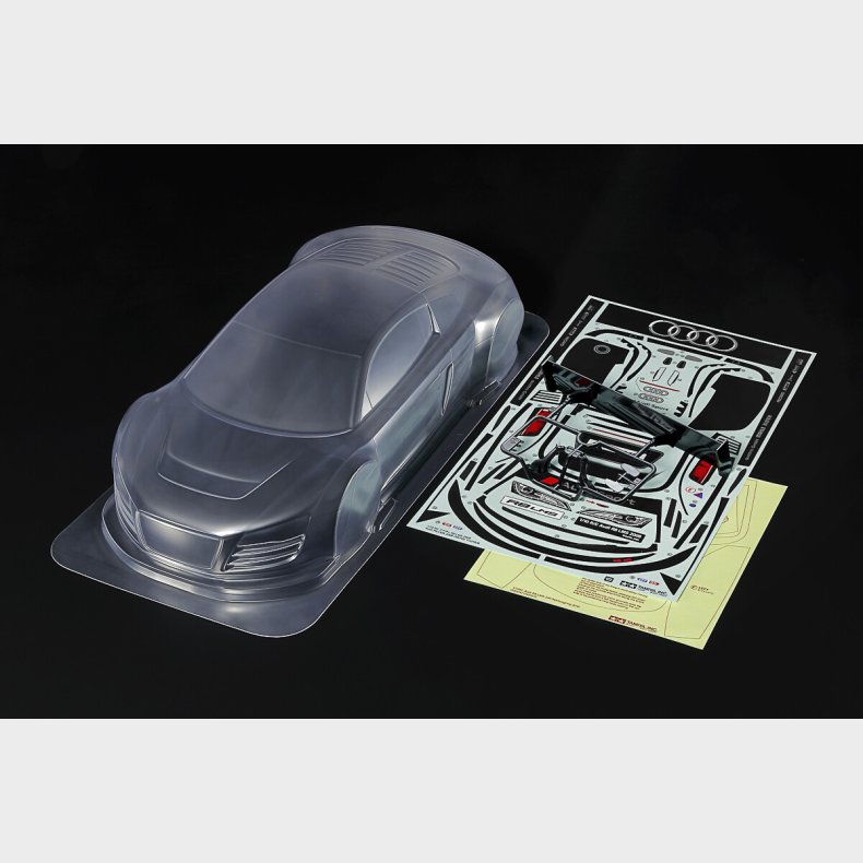 1/10 Scale Audi R8 Lms 2008 Body Parts Set - 51754 - Tamiya