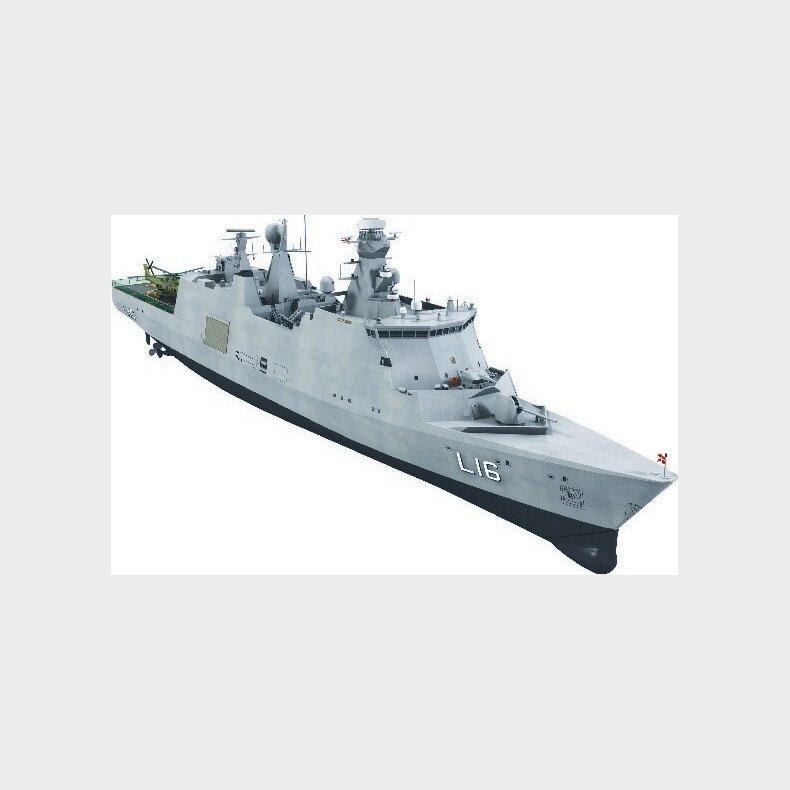 1:100 Absalon Dk -plastic Hull - New Decals 2025 - 01-00-0500 - Billing Boats