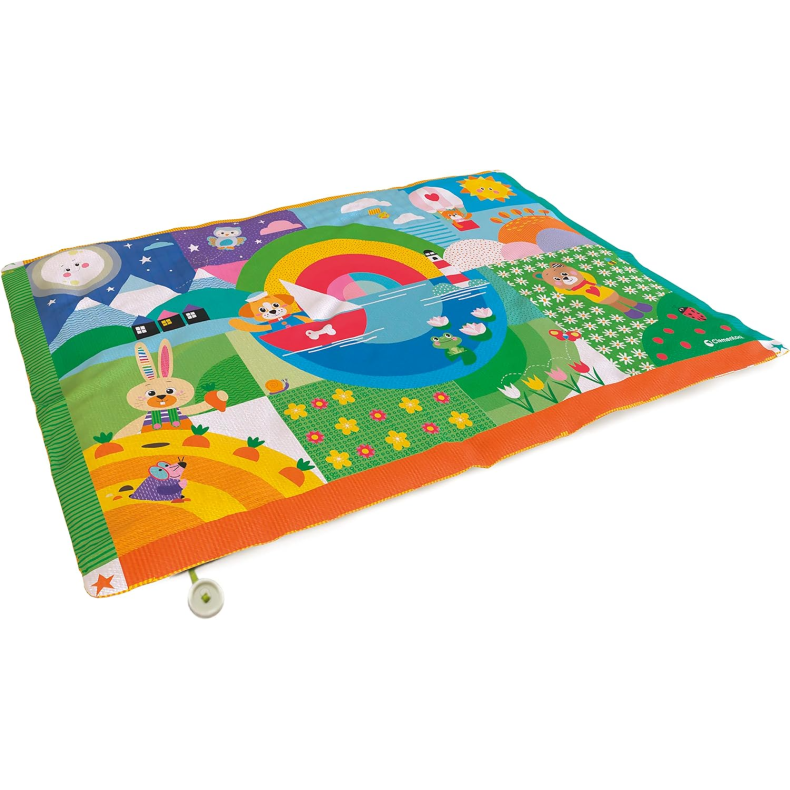 Clementoni | Aktivitetstppe - Regnbue, 135 x 90 cm