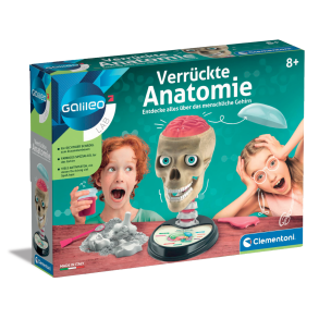 Clementoni | Skr med anatomi Tysk