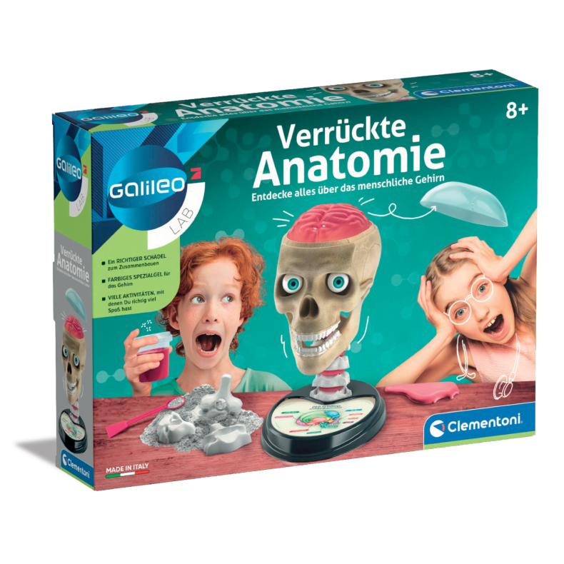 Clementoni | Skr med anatomi Tysk