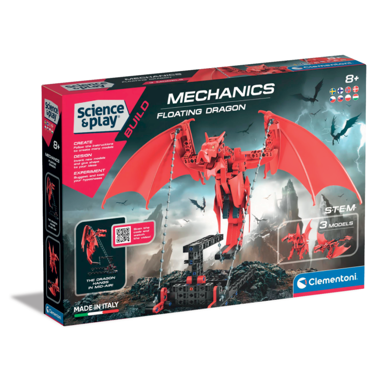 Clementoni | Byggest - Svvende drage Dansk/Svensk/Norsk/Finsk