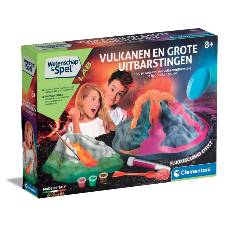 Clementoni | Vulkaner og vulkanudbrud Hollandsk