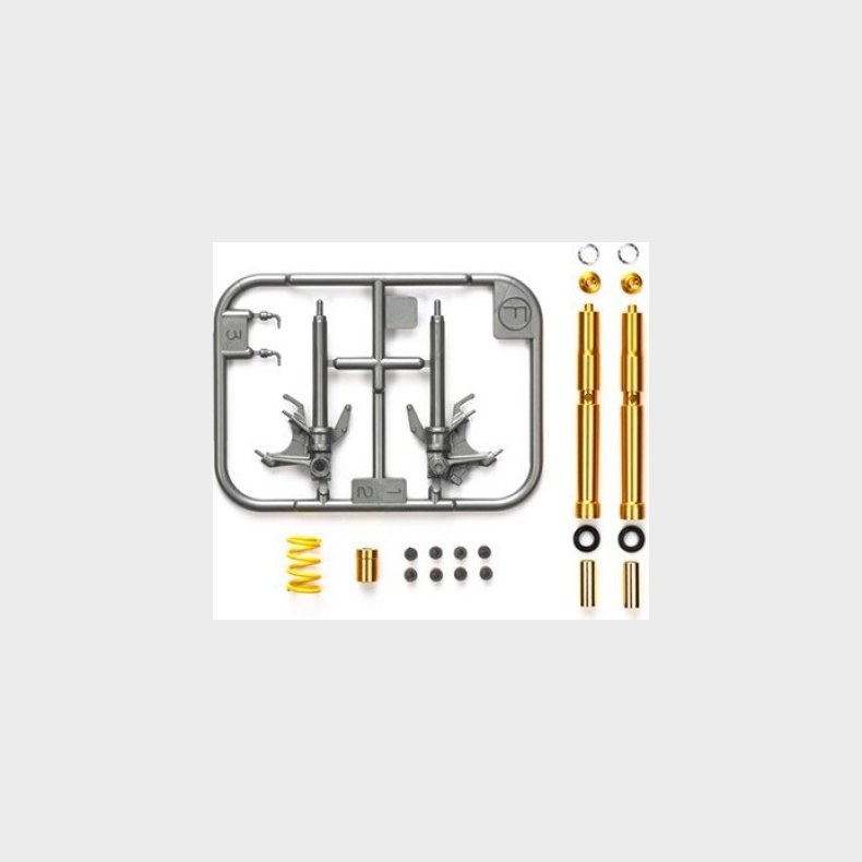 Tamiya - Detail-up Parts - Yamaha Yzf-r1m Front Fork Set - 1:12 - 12684