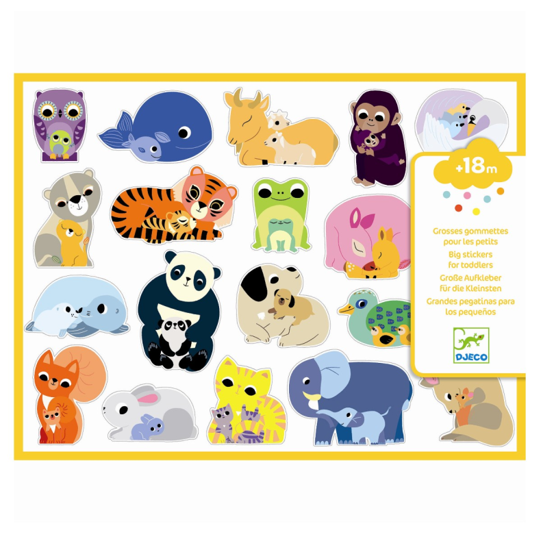 Djeco | Klistermrker (fra 18 mdr.) - Mor og barn