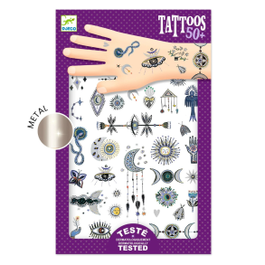 Djeco | Tatoveringer, Metallic - Wicca