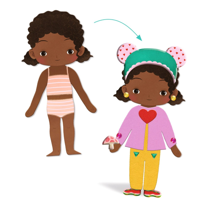 Djeco | Kreativ med filt - Kld mig p