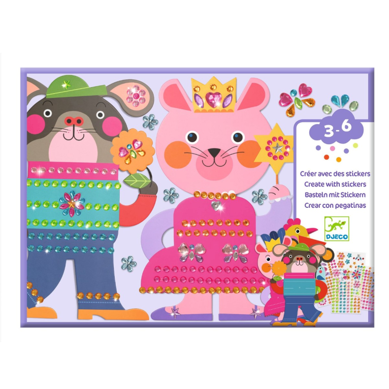 Djeco | Udsmyk med rhinsten