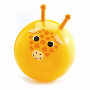 Djeco | Hoppebold 45 cm - Giraffen Gigi