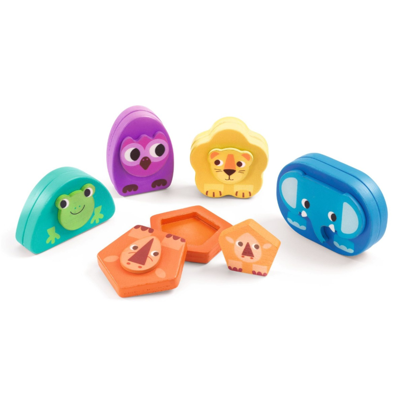 Djeco | Magnetgemmeleg - Vilde dyr