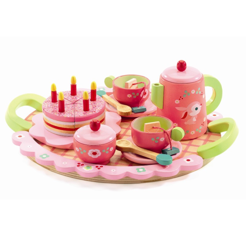 Djeco | Test inkl. serveringsbakke - Lilli Rose