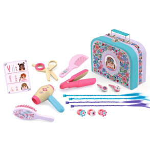 Djeco | Legekuffert - Den lille hrsalon