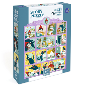 Djeco | Story puslespil m. 35 brikker - Rdhtte