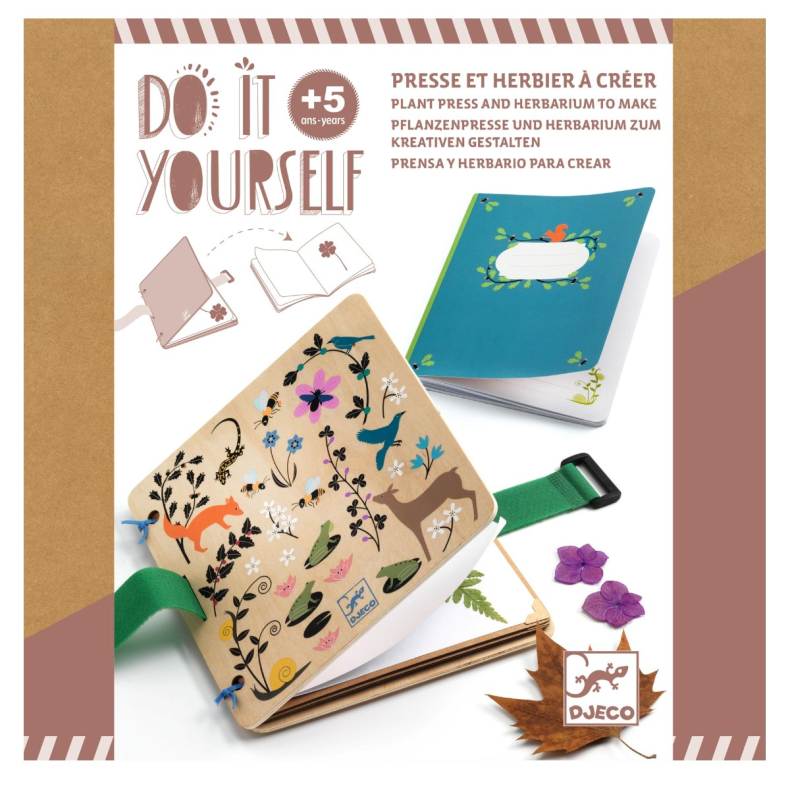 Djeco | DIY - Lav din egen blomsterpresse