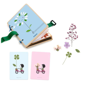 Djeco | DIY - Lav kunstkort m. trrede blomster