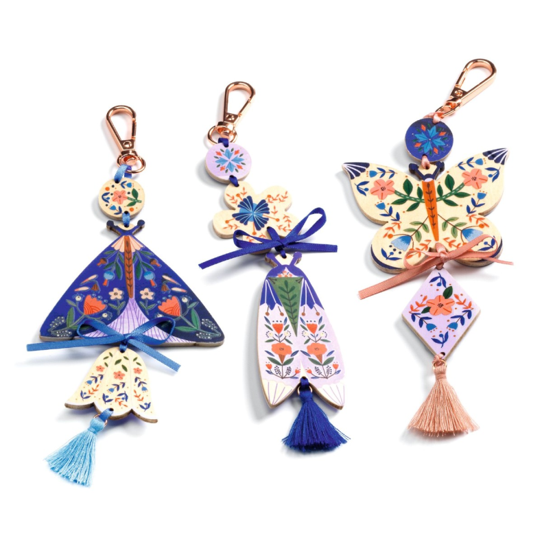 Djeco | DIY - Lav dine egne sommerfugle-vedhng