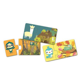 Djeco | Leg & Lr-puslespil - Gemmeleg