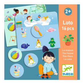 Djeco | Billedlotteri - Mit hjem
