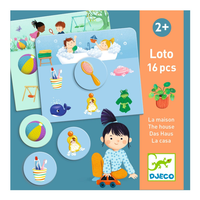 Djeco | Billedlotteri - Mit hjem
