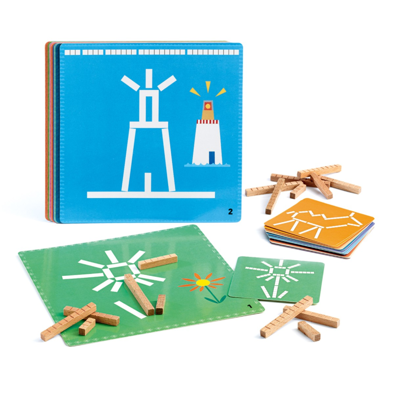 Djeco | Logikspil - Eduludo, Sticks