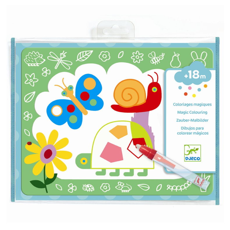 Djeco | Magisk farvelgning - Hvem gemmer sig?
