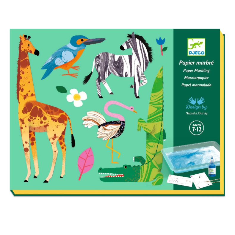 Djeco | Kreativ ske - Marmorering