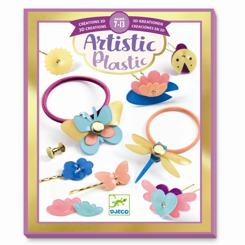Djeco | Artistic Plastic - Lav hrpynt af krympeplast