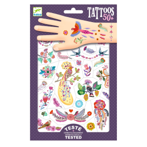 Djeco | Tatoveringer - Fugle