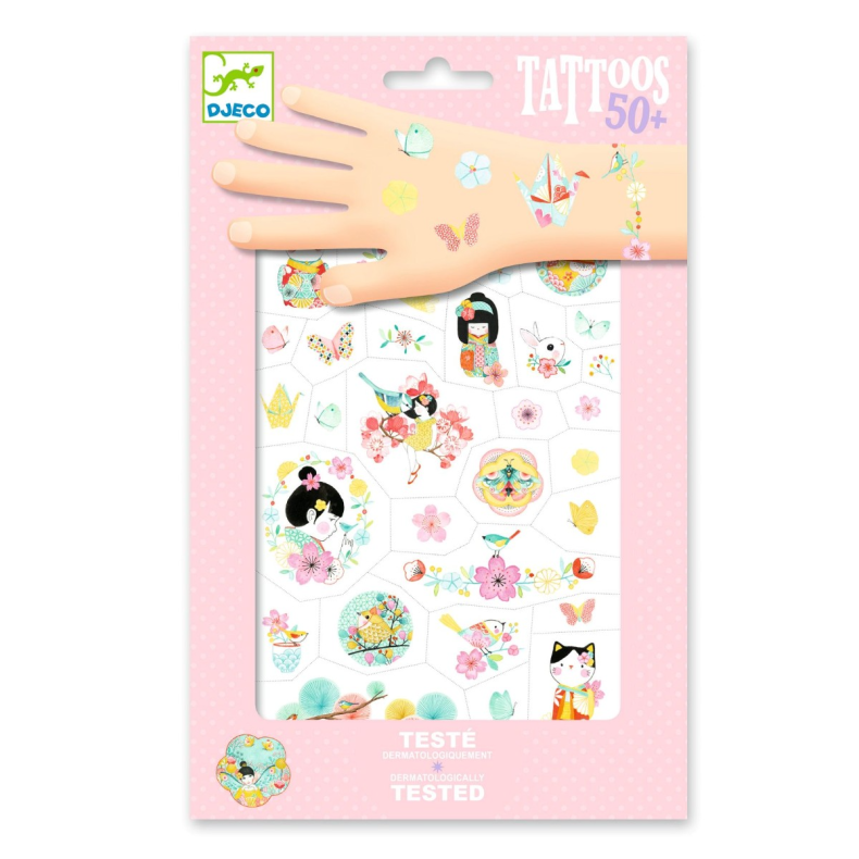Djeco | Tatoveringer - Sakurablomster