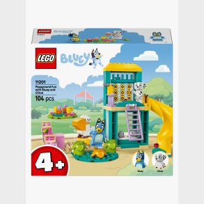 LEGO Bluey 11201 Sjov p� legepladsen med Bluey og Chloe